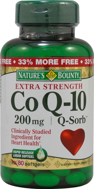 Лот: 6968362. Фото: 1. Коэнзим Q10 200mg. На 80 дней. Спортивное питание, витамины