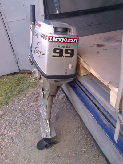 Лот: 15606129. Фото: 1. лодочный мотор Honda 9.9. Лодочные моторы