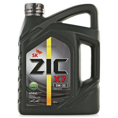 Лот: 12847317. Фото: 1. ZIC X7 5W30 Синтетика API Cl\CF... Масла, жидкости