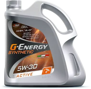 Лот: 20068358. Фото: 1. G-Energy Synthetic Active 5w30... Масла, жидкости