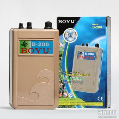 Лот: 13605368. Фото: 1. Компрессор аквариумный Boyu D-200... Оборудование