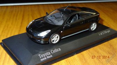 Лот: 5846946. Фото: 1. Toyota Celica 2001 Minichamps. Автомоделизм