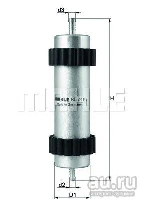 Лот: 18583070. Фото: 1. Фильтр топливный погружной mahle... Топливная система