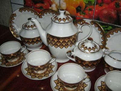 Лот: 6230521. Фото: 1. Чайный сервиз. Сервизы, наборы посуды