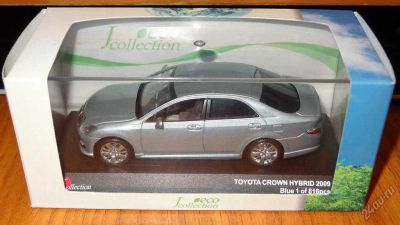 Лот: 5845768. Фото: 1. Toyota Crown Hybrid 2009 J-collection. Автомоделизм