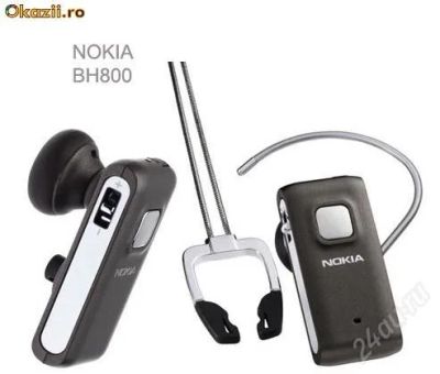 Лот: 1371068. Фото: 1. Гарнитура беспроводная Nokia BH-800. Красноярск