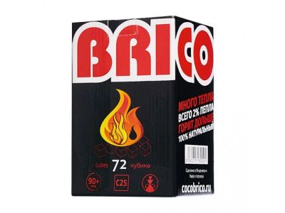 Лот: 12986316. Фото: 1. Уголь для кальяна Cocobrico 72... Аксессуары и запчасти для кальянов