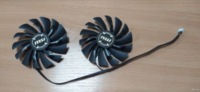 Лот: 18342629. Фото: 1. 2 кулера для видеокарты MSI GTX1060... Системы охлаждения