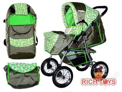 Лот: 1628333. Фото: 1. Продам коляску Зима-Лето Б\У Rich... Коляски