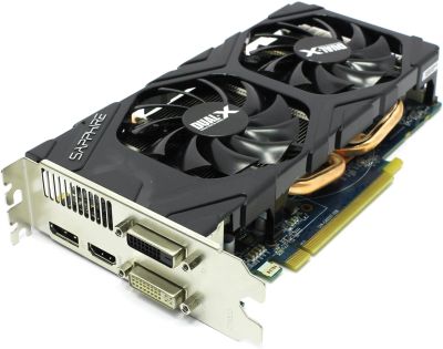 Лот: 25551543. Фото: 1. Видеокарта Radeon HD7850 2GB Sapphire... Видеокарты
