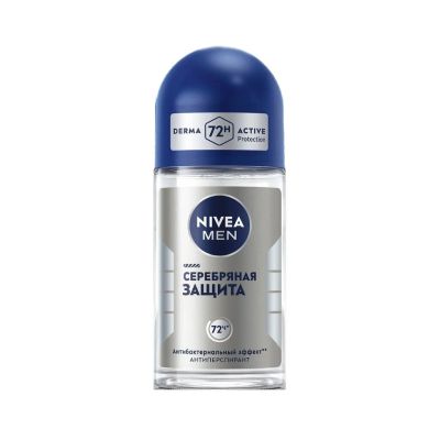 Лот: 24345448. Фото: 1. Дезодорант Nivea, Серебряная защита... Уход за телом