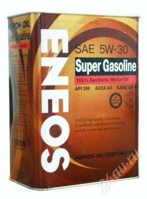 Лот: 2290685. Фото: 1. eneos super gasoline 100% synthetic... Масла, жидкости
