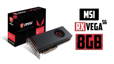 Лот: 10997550. Фото: 1. MSI Radeon VEGA 56. Видеокарты