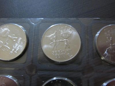 Лот: 3482374. Фото: 1. 25 рублей 2014 г "XXII Олимпийские... Россия после 1991 года