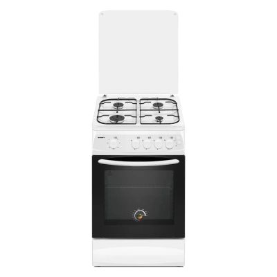 Лот: 24454714. Фото: 1. Газовая плита Kraft KF-FSK5403AGW. Плиты, духовые шкафы, варочные поверхности
