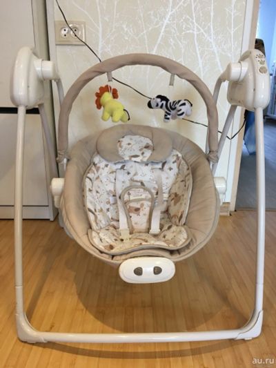 Лот: 13564773. Фото: 1. Электронные качели Babyton. Ходунки, прыгунки, качели