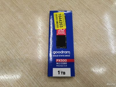 Лот: 18363049. Фото: 1. 1000 ГБ SSD M.2 накопитель Goodram... SSD-накопители