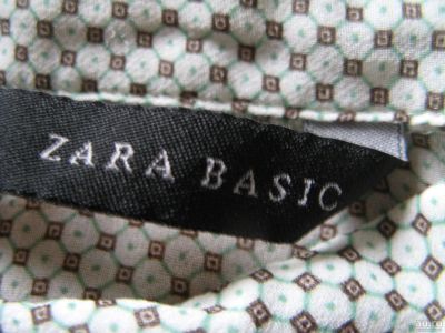 Лот: 17422120. Фото: 1. блузка ZARA размер xs шифон. Рубашки, блузки, водолазки