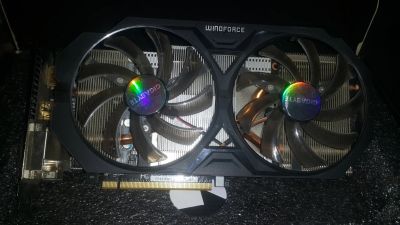 Лот: 15804489. Фото: 1. Gigabyte Radeon R9 380 WindForce... Видеокарты