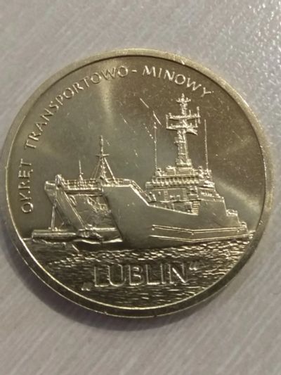 Лот: 19276514. Фото: 1. Польша 2 злотых 2013 корабли Люблин. Европа