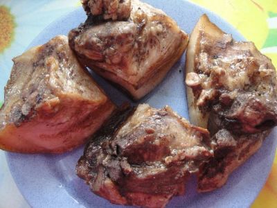 Лот: 6633808. Фото: 1. Щековина копченая. Мясо, птица, яйцо