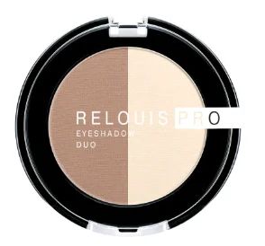 Лот: 19196054. Фото: 1. Relouis Pro Eyeshadow Duo Тени... Макияж