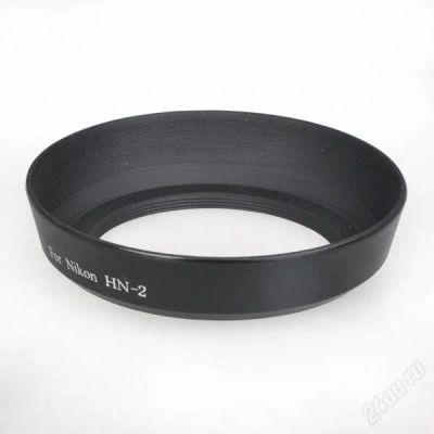 Лот: 1845726. Фото: 1. Бленда HN-2 для объективов Nikon... Крышки, бленды