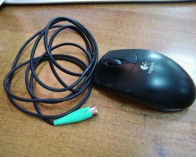 Лот: 1938037. Фото: 1. Мышь Logitech M-SBF69 (для порта... Клавиатуры и мыши