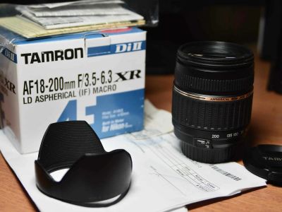 Лот: 4324464. Фото: 1. Продам объектив Tamron AF 18-200mm... Объективы