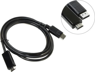 Лот: 24948981. Фото: 1. Кабель DisplayPort(m) - HDMI(m... Шлейфы, кабели, переходники
