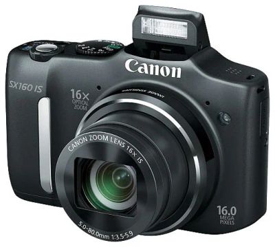 Лот: 6366417. Фото: 1. Фотокамера Canon PowerShot SX160... Цифровые компактные