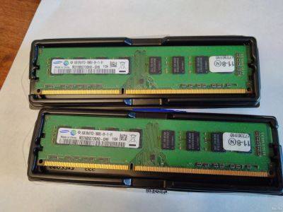 Лот: 12791540. Фото: 1. Память DDR3 8gb (2 ланки по 4gb... Оперативная память