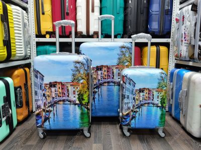 Лот: 16352340. Фото: 1. Чемодан Мини поликарбонат "Venezia... Чемоданы и сумки дорожные