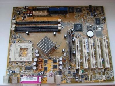 Лот: 51992. Фото: 1. Материнская плата Socket A (462... Красноярск