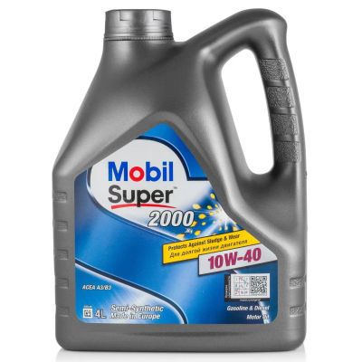 Лот: 17642963. Фото: 1. Mobil Super 2000 X1 10W40 (4л). Масла, жидкости