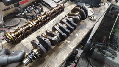 Лот: 18359802. Фото: 1. Коленчатый вал bmw m52b20tu. Двигатель и элементы двигателя