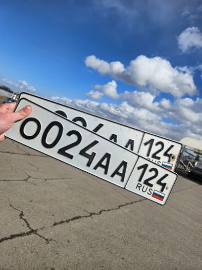 Лот: 25344153. Фото: 1. Госномера О 024 АА 124. Госномера