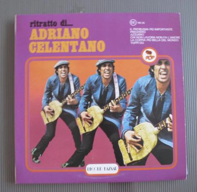 Лот: 10974666. Фото: 1. Adriano Celentano "Ritratto Di... Аудиозаписи