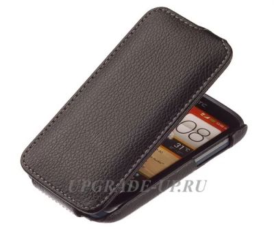 Лот: 3080333. Фото: 1. Чехол - книжка HTC Desire X Черный. Чехлы, бамперы