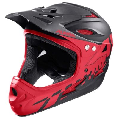 Лот: 12206389. Фото: 1. Шлем ALPINA Enduro Fullface black-red... Защита тела