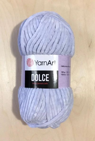 Лот: 18234933. Фото: 1. Пряжа YarnArt Dolce , 100% микро-полиэстер... Ткани, нитки, пряжа