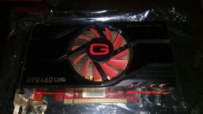 Лот: 7850078. Фото: 1. Игровая GeForce GTX460 Fermi 1Gb... Видеокарты