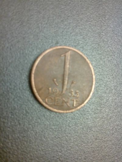 Лот: 7948289. Фото: 1. 1 цент 1955 год Нидерланды. Европа