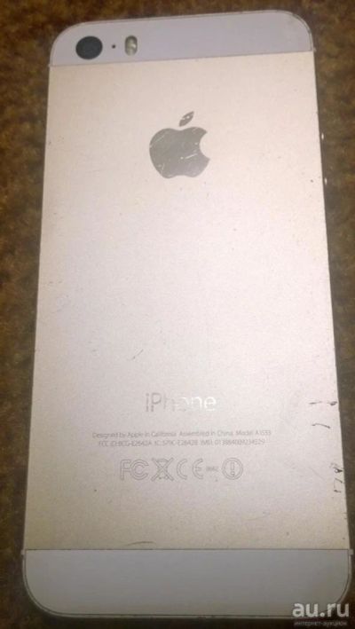 Лот: 8442729. Фото: 1. Iphone 5S Gold 1533 залочен. Смартфоны