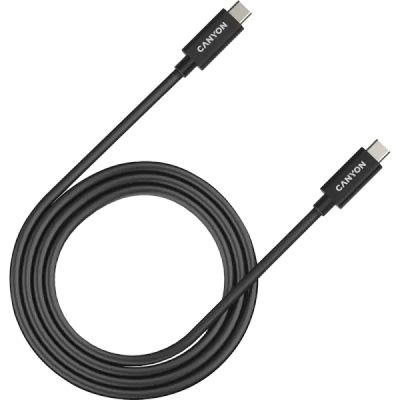 Лот: 22221768. Фото: 1. Кабель Canyon USB-C/C, 240W, 5A... Дата-кабели, переходники