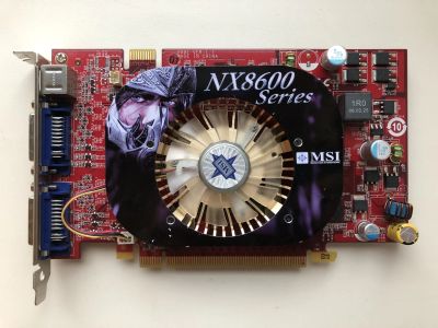Лот: 24312920. Фото: 1. PCI-E 512Mb MSI GeForce 8600GT... Видеокарты