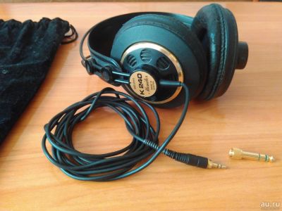 Лот: 9885642. Фото: 1. Наушники AKG K-240 Австрия 600... Наушники, гарнитуры