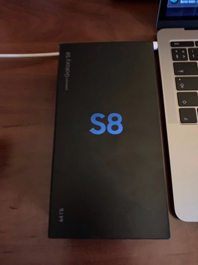 Лот: 14585313. Фото: 1. Samsung Galaxy S8 64gb Black. Смартфоны