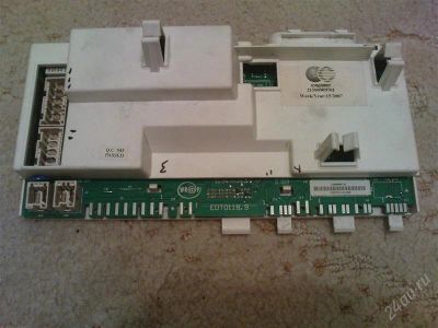 Лот: 811691. Фото: 1. сгоревший модуль стиральной машинки... Запчасти для остальной бытовой техники