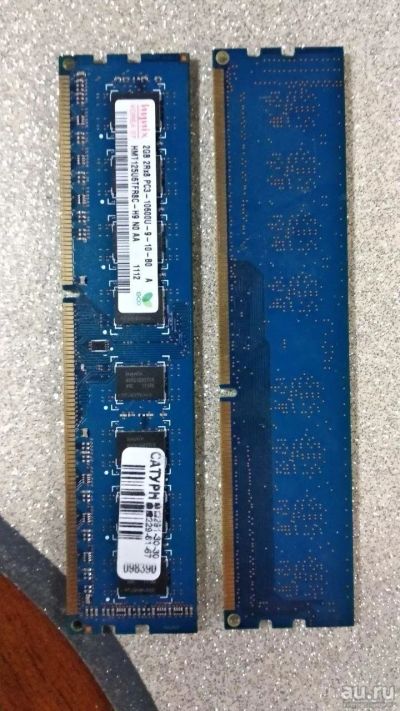 Лот: 12987691. Фото: 1. ddr3 hynix (2x 2gb). Оперативная память
